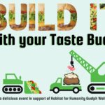 build it with your taste buds event poster