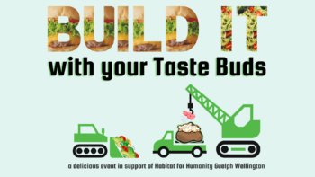 build it with your taste buds event poster